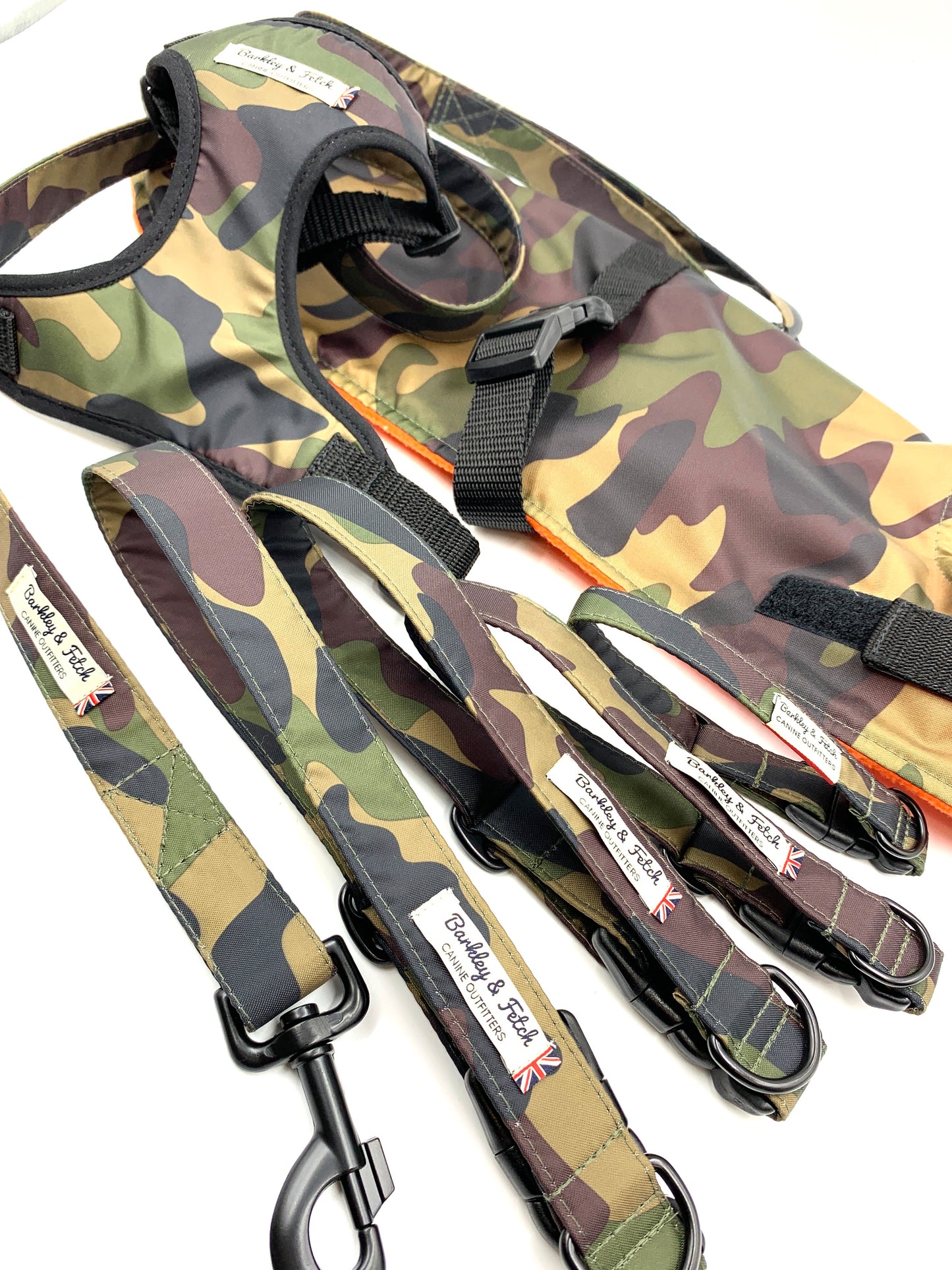 Khaki Camo Dog Lead