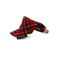 Red Tartan Cat Collar and accessories