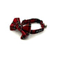 Red Tartan Cat Collar and accessories