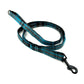 Turquoise/Grey Tartan Cat Harness and Lead