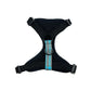 Turquoise/Grey Tartan Cat Harness and Lead