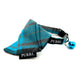 Turquoise/Grey Tartan Cat Collar and accessories