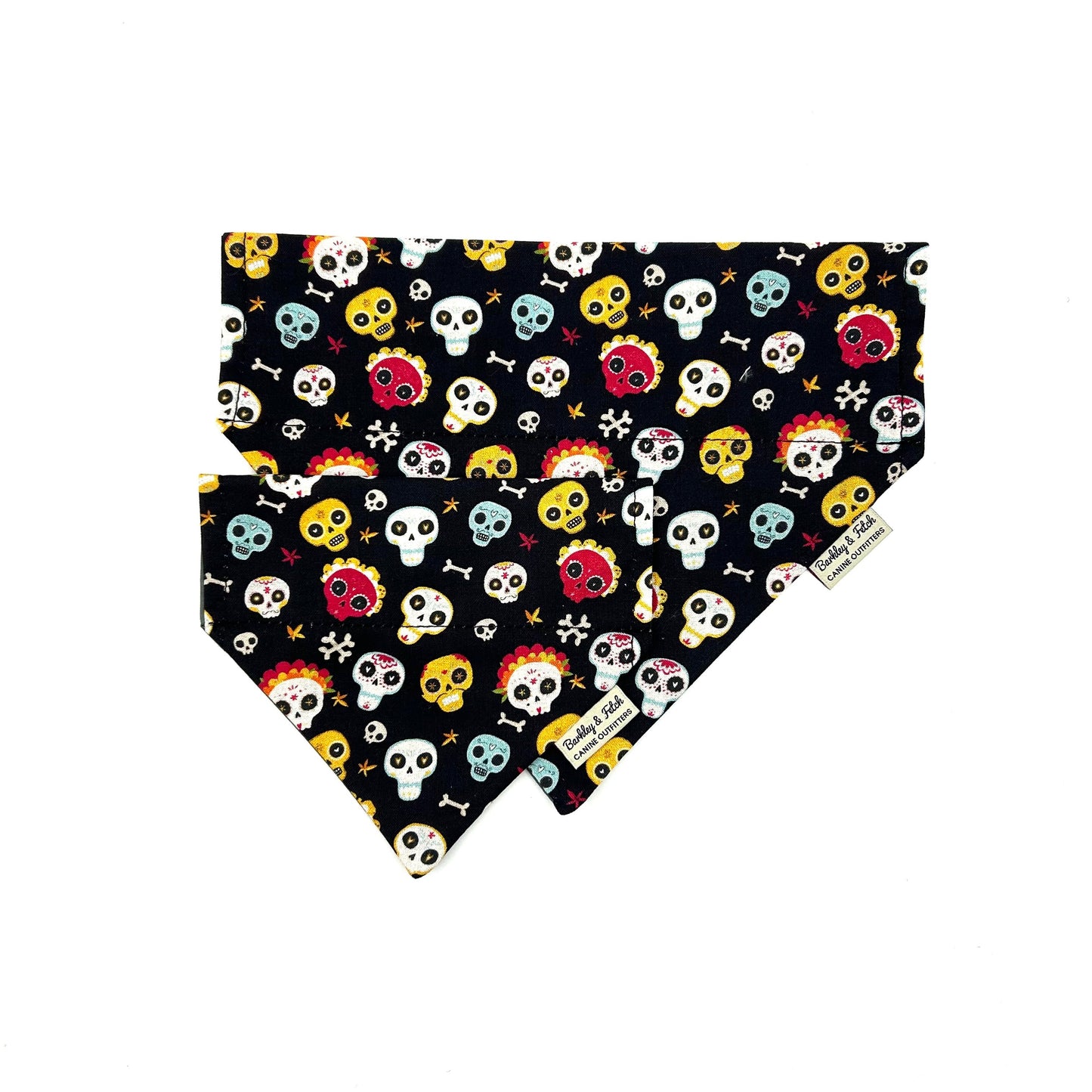 Day of the Dead Dog Bandana