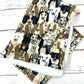Doggie Print Fleece Dog Blanket