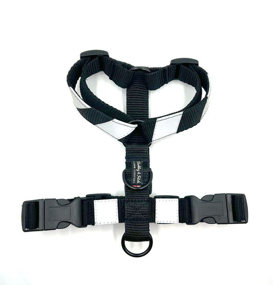 Black Flash Webbing Harness