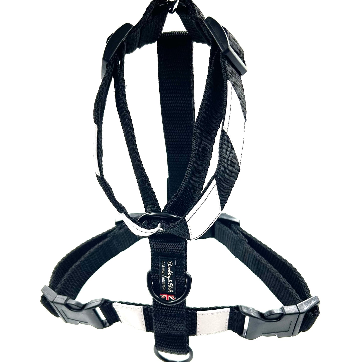 Black Flash Webbing Harness