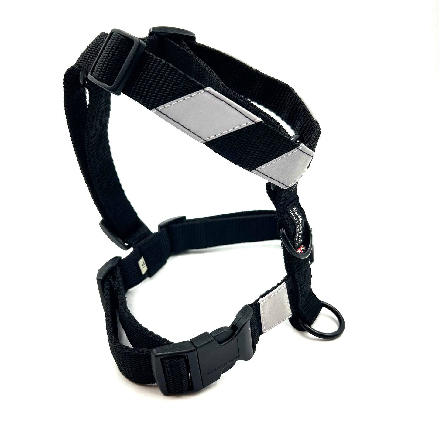 Black Flash Webbing Harness