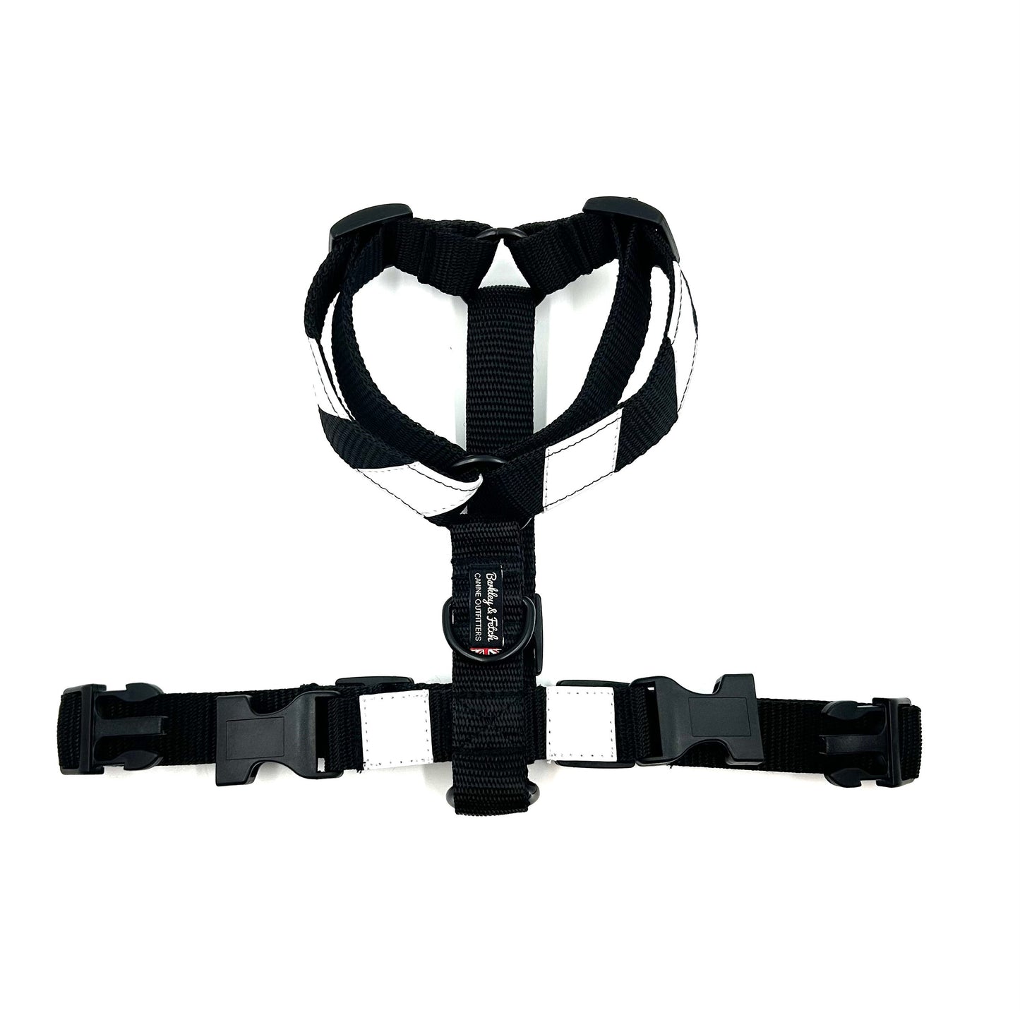 Black Flash Webbing Harness