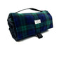 Black Watch Tartan Fleece Large Settle Mat