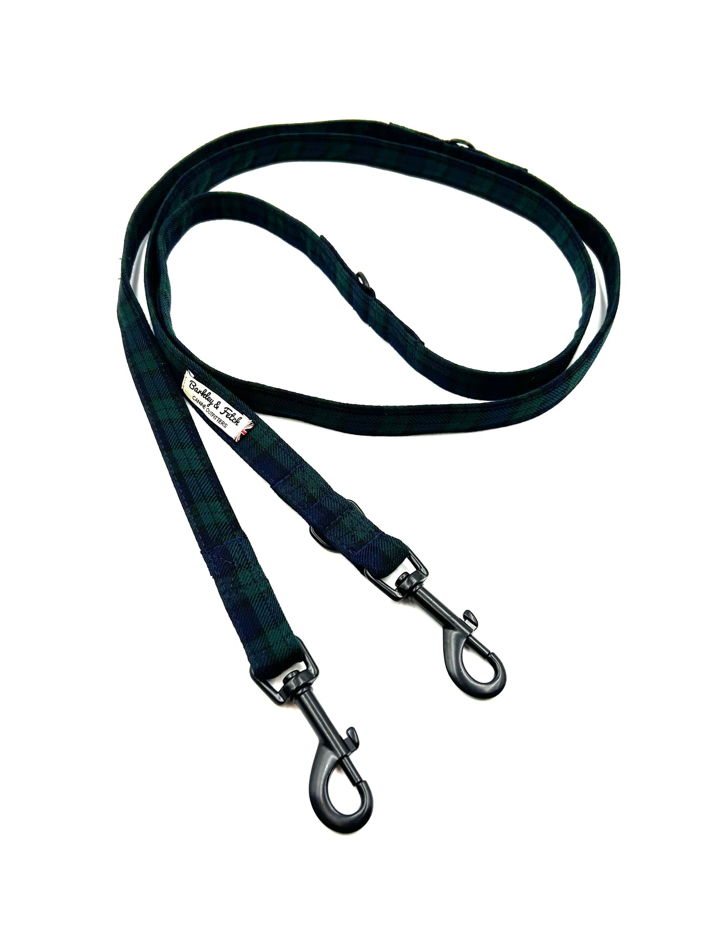 Black Watch Tartan Double End 2M Training Lead