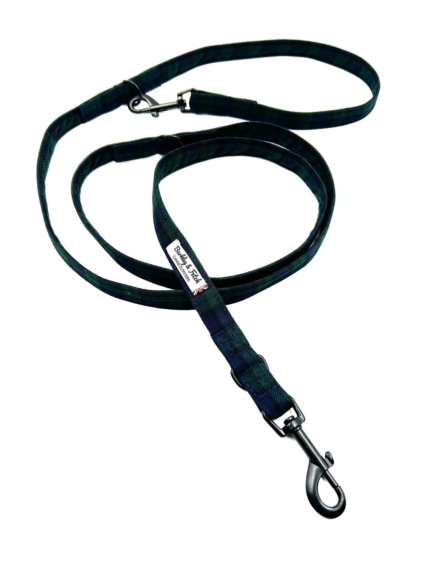 Black Watch Tartan Double End 2M Training Lead