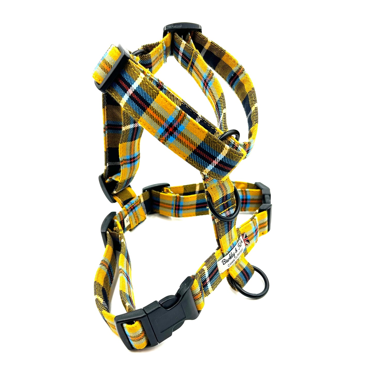 Cornish Tartan Strap Harness