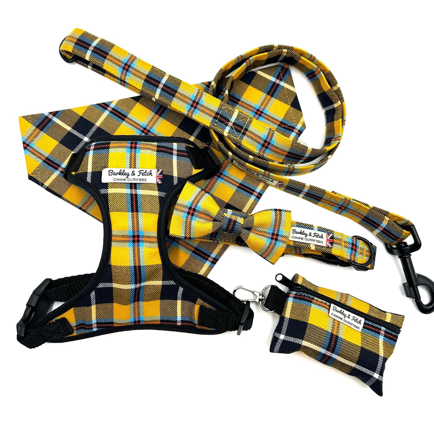 Cornish Tartan Poo Bag Holder