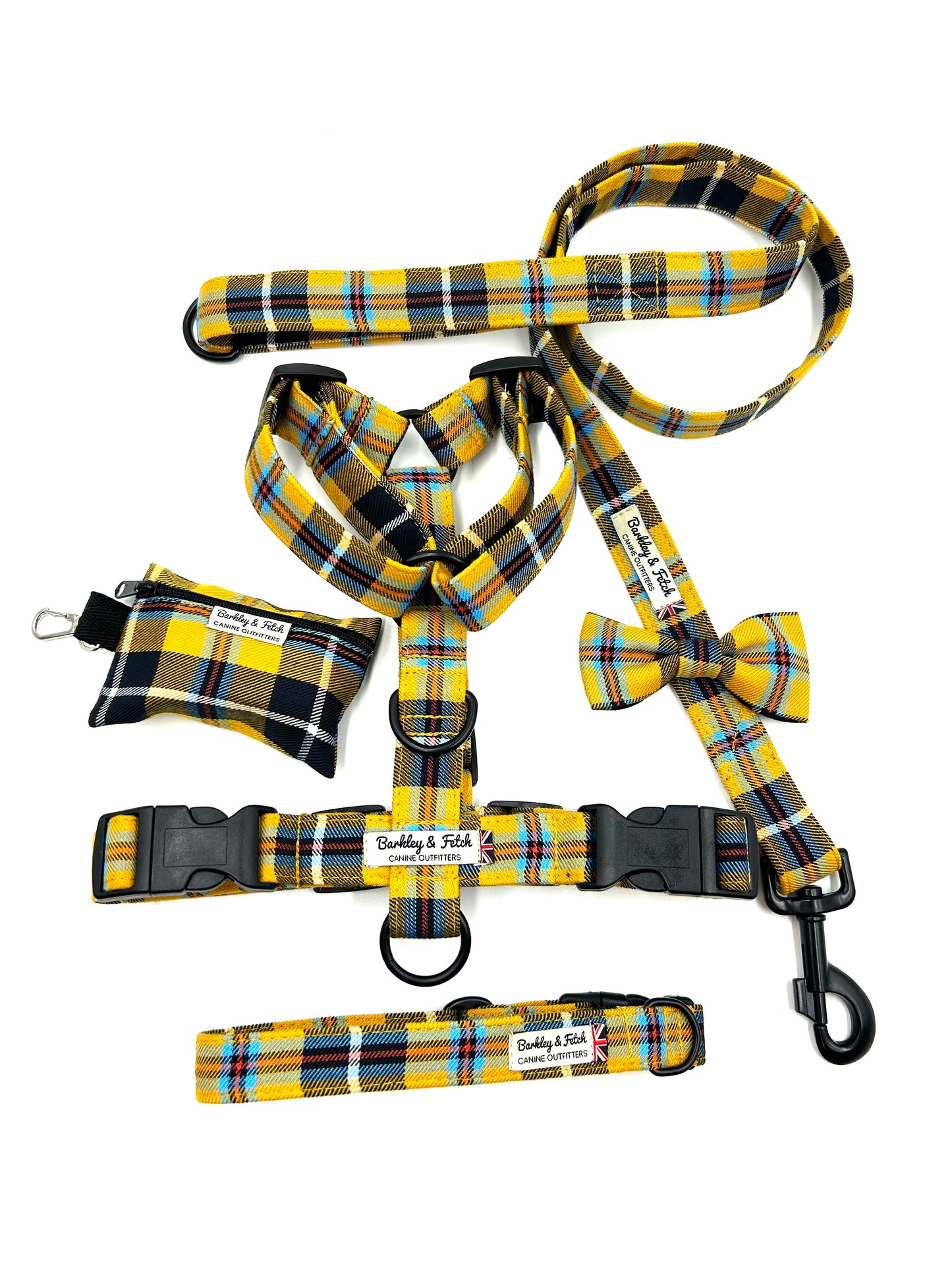 Cornish Tartan Strap Harness