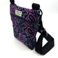Blue Paisley Corduroy Dog Walk and Treat Bag