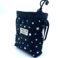 Black Star Print Treat Bag