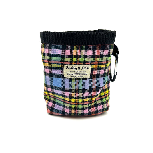 Pastel Rainbow Check Treat Bag