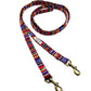Handmade Mexican Dream tartan double ended dog training lead
