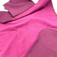 Wine coloured softshell settle mat unfolded on a white background handmade by Barkley and Fetch
