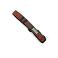Orange and Grey Tartan Dog Collar