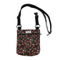 Black Ditsy Floral Dog Walk and Treat Bag