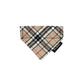 caramel tartan cat bandana by Purrl