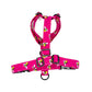 Bee Print Strap Harness-Cerise Pink