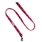 Bee Print Dog Lead-Cerise Pink