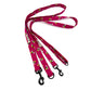 Bee Print Dog Lead-Cerise Pink