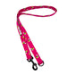 Bee Print Dog Lead-Cerise Pink