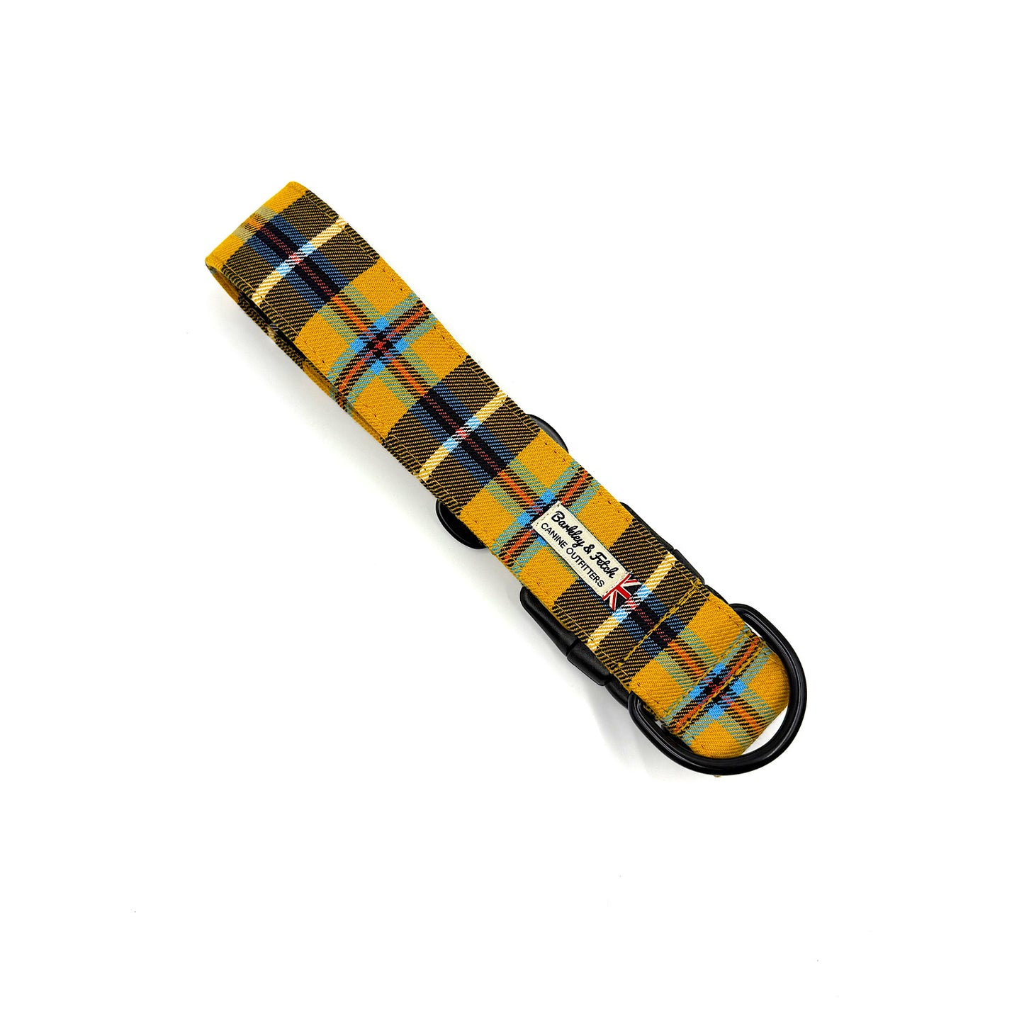 Cornish Tartan Wide Dog Collar