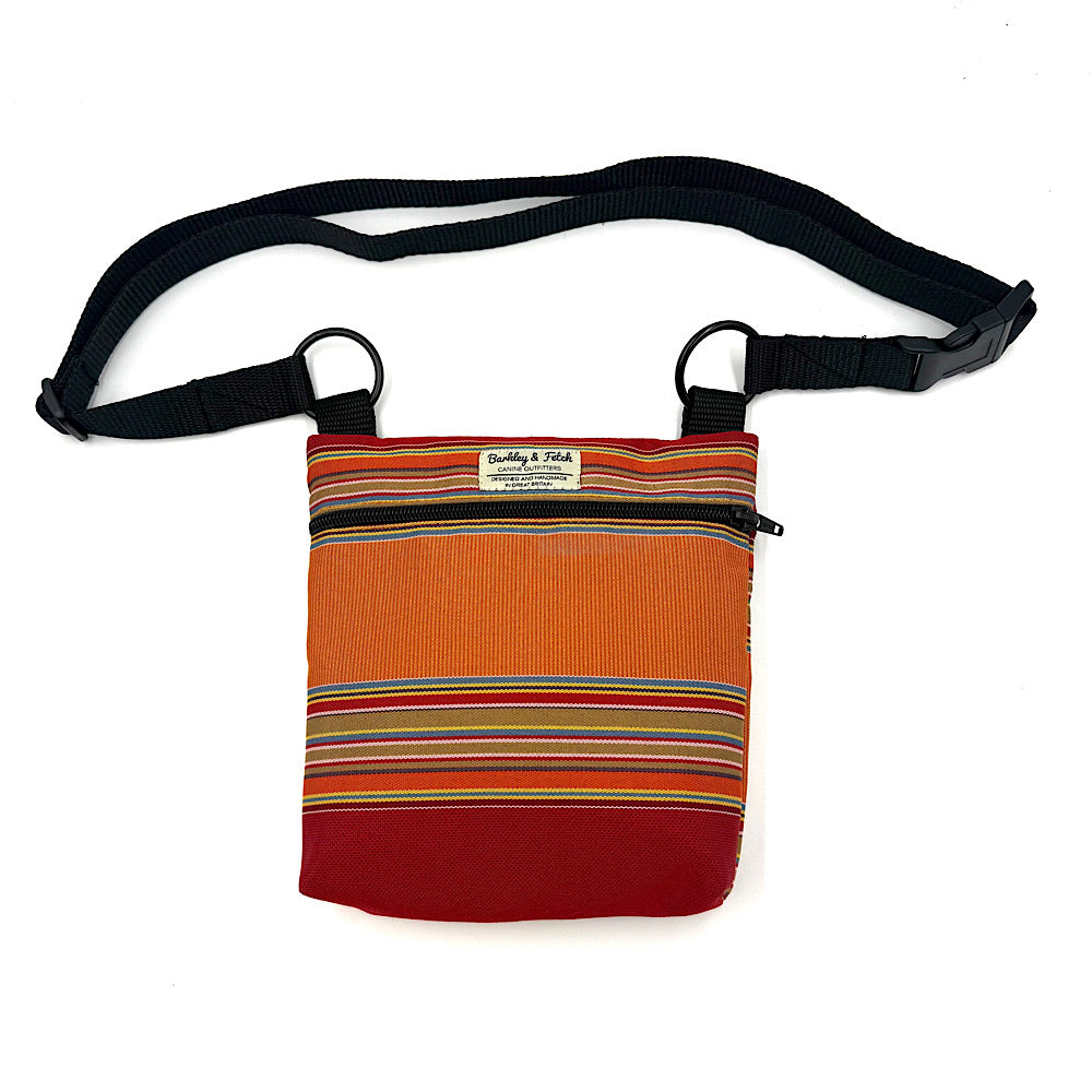 Deckchair Stripe Dog Walk and Treat Bag