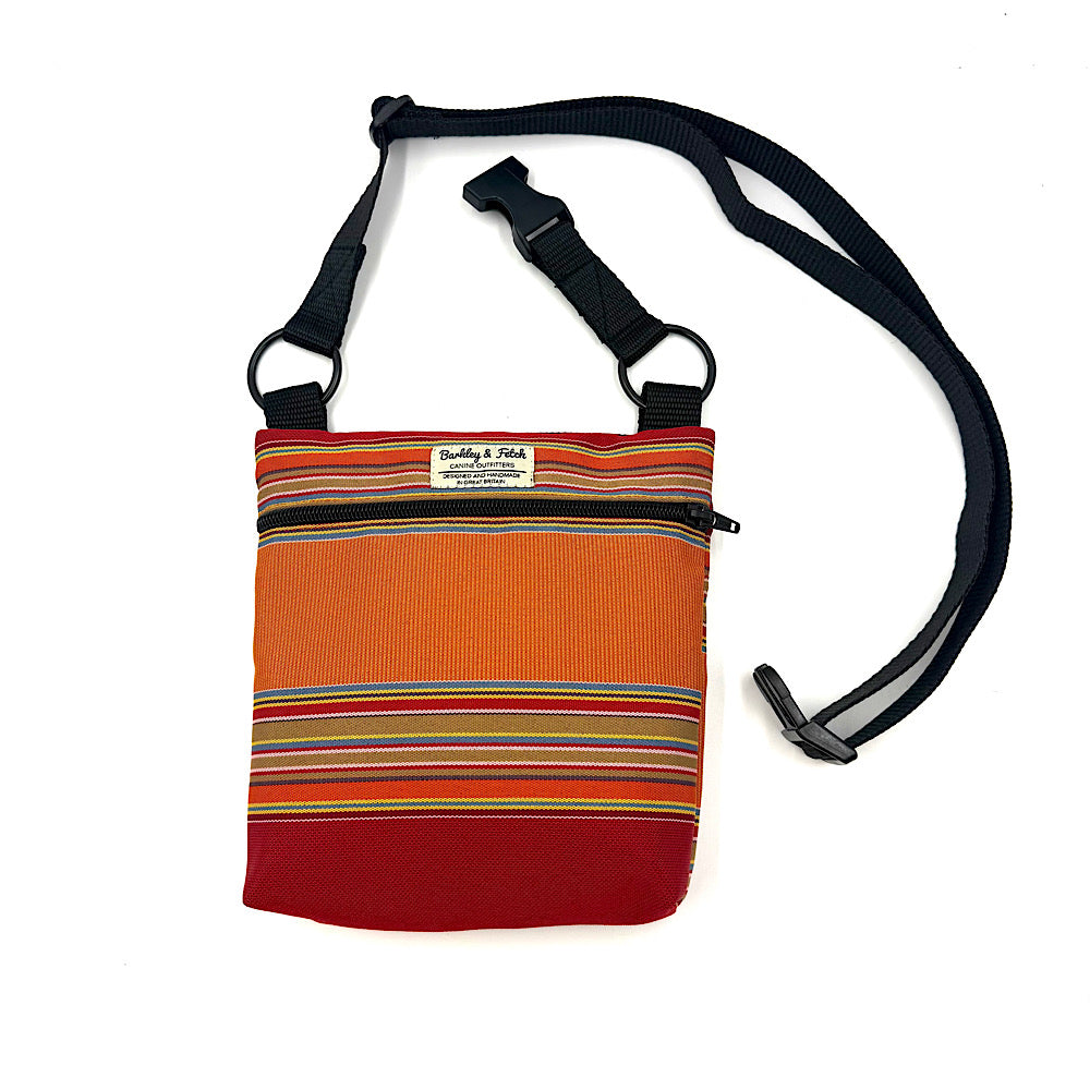Deckchair Stripe Dog Walk and Treat Bag