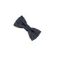 Denim Blue Herringbone Dog Bowtie