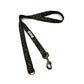 Dog leash with star pattern on a white background handmade by barkley and fetch uk