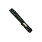 Green Leopard Print Dog Collar