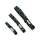 Green Leopard Print Dog Collar