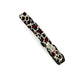 Dog collarnwith red and white pattern on a white background