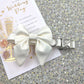 Ivory Satin Wedding Dog Collar