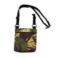 Khaki Camo Print Dog Walk and Treat Bag