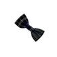 Plaid bow tie on a white background