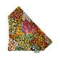 Orange Ditsy Floral Print Dog Bandana