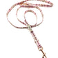 Pale Pink Tartan Double End 2M Training Lead