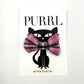 Cat accessory by PURRL on a white background, handmade by Barkley and Fetch