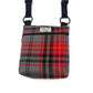 Red and Grey Check Dog Walk and Treat Bag