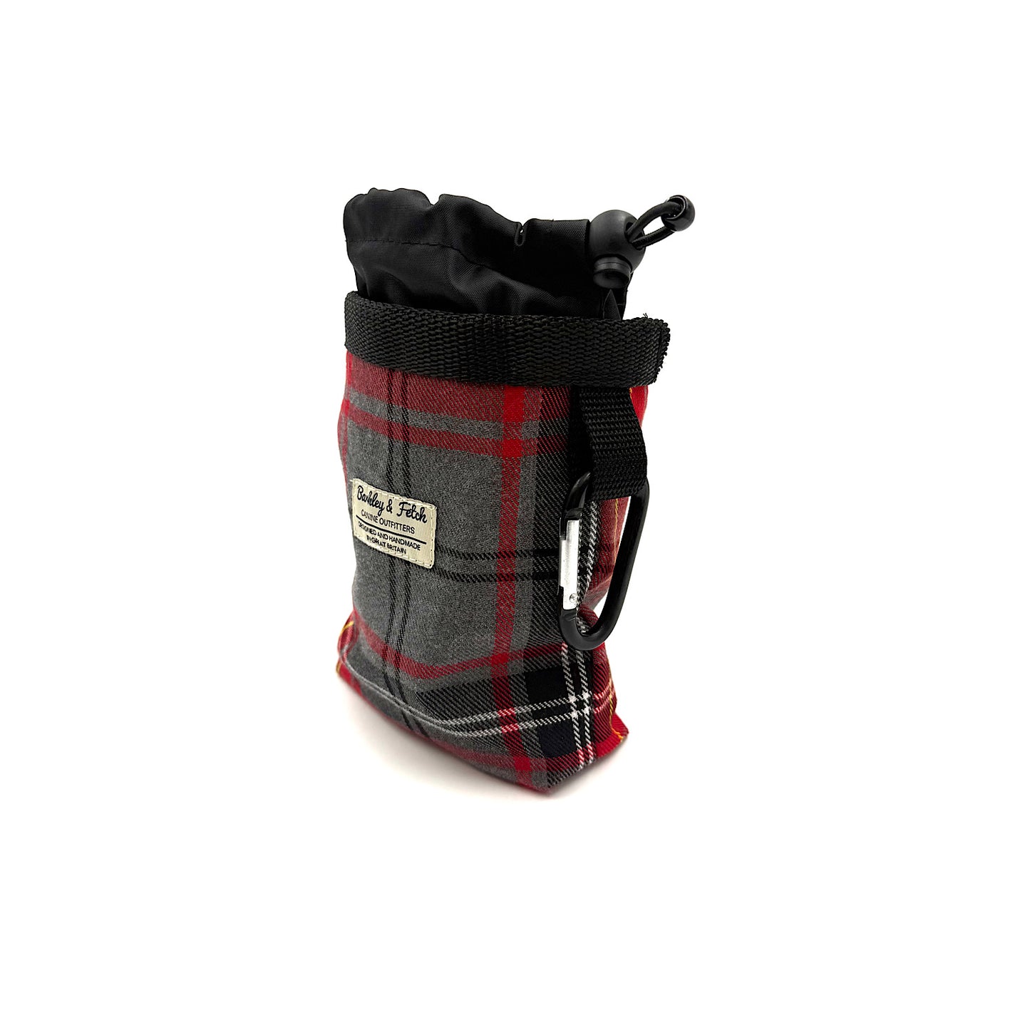 Red and Grey Check Treat Bag