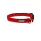 Red Spot Print Dog Collar