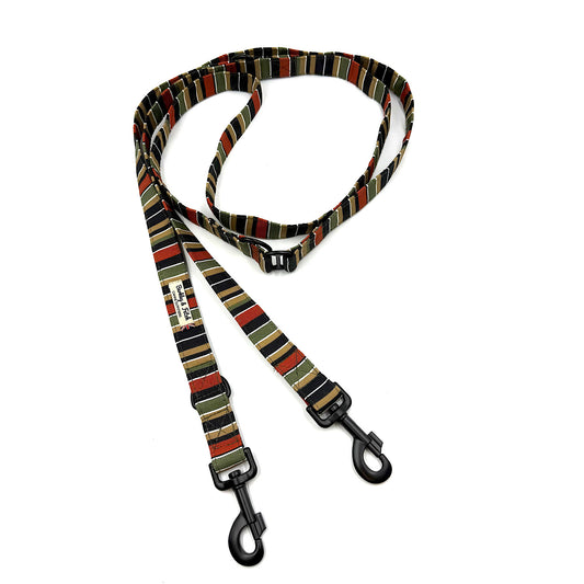 Roman Stripe Double End 2M Multiway Lead