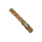 Decorative dog collar with floral pattern on a white background. Handmade in UK by Barkley and Fetch
