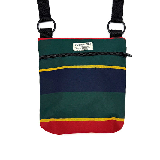 School Stripe Dog Walk and Treat Bag